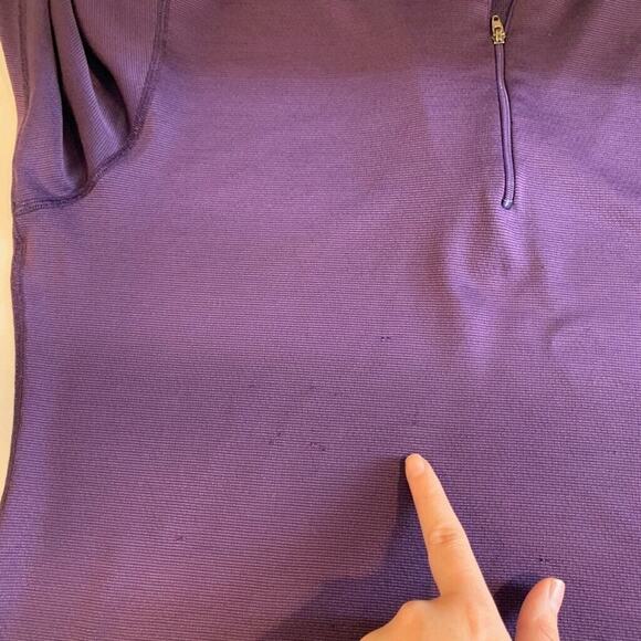 Vintage Patagonia Shirt Women M Medium Grape Capilene Pullover Base Layer Top - Picture 10 of 15